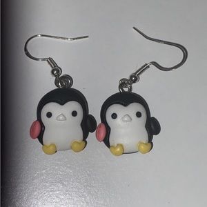 Penguin Earrings
